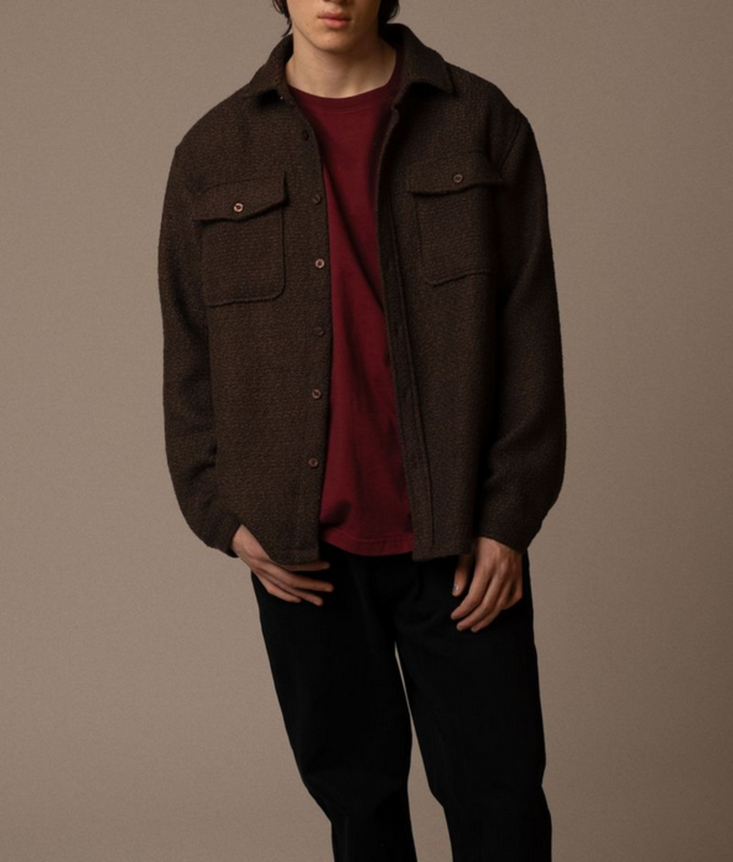 Chemise tissée à la main
