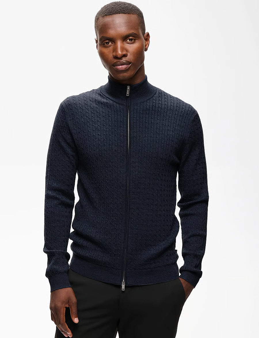 MAmason Cabel Pull zippé