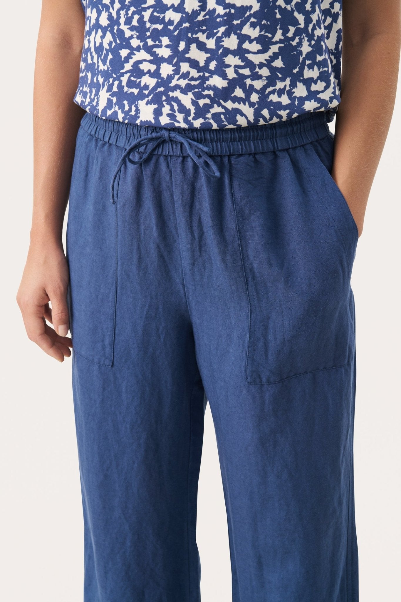 Pantalon en lin Eniolas pour femmes