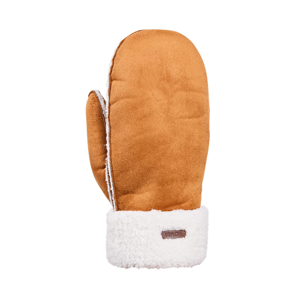 Tundra Faux Suede Fingerless Gloves